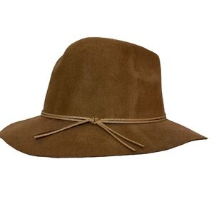 Nine West - 100% wool - brown fedora Hat
